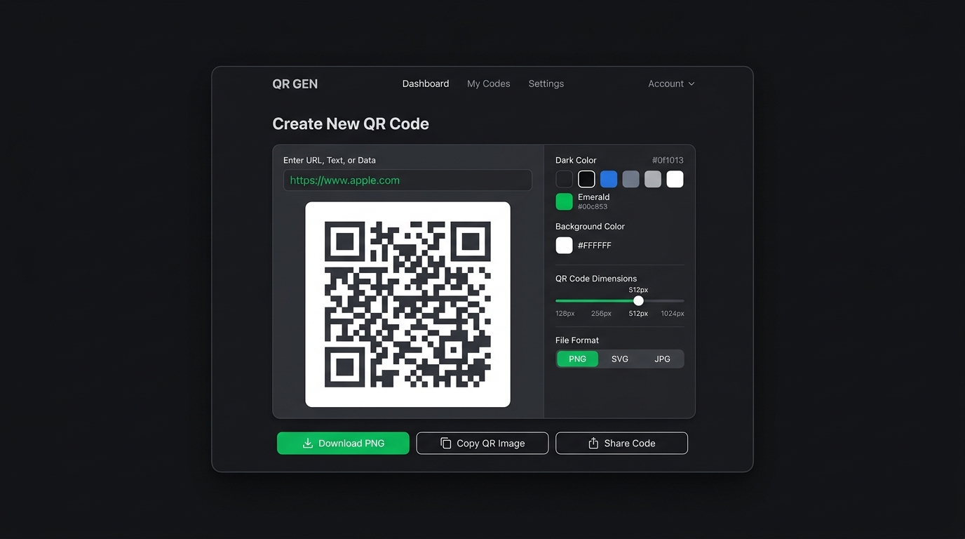 QRcraft QR Code Generator